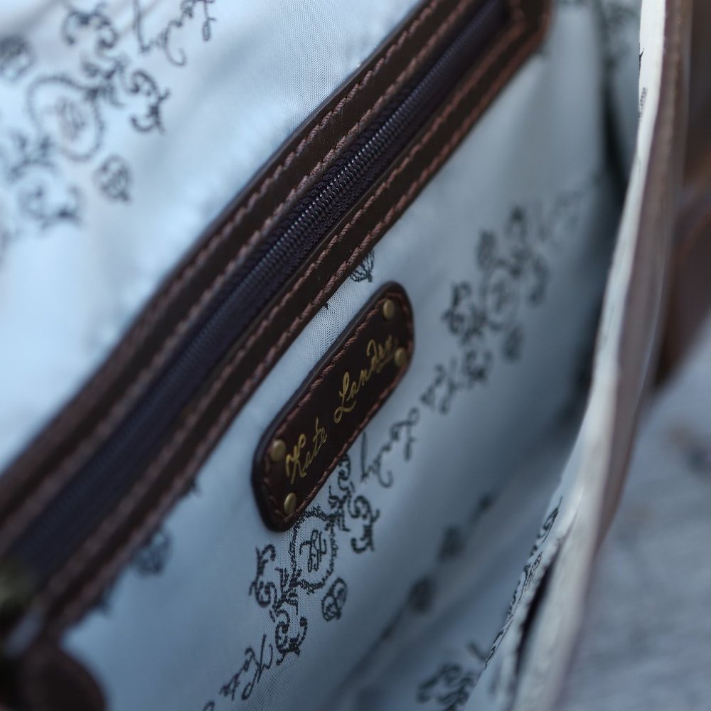 Brown Kate Laundry Clutch